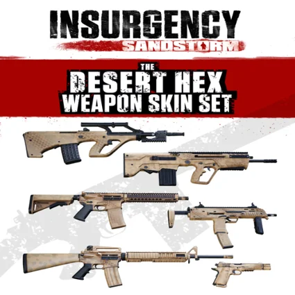 🔴 Insurgency: Sandstorm - Desert Hex Weapon Skin Set ✅