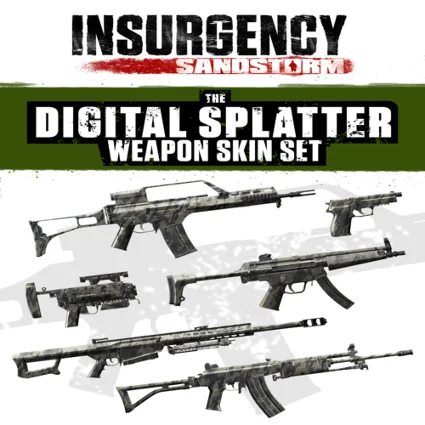 🔴 Insurgency: Sandstorm - Digital Splatter Skin Set ✅
