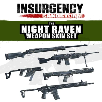 🔴 Insurgency: Sandstorm - Night Raven Weapon Skin Set