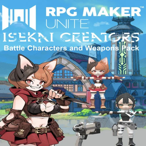  ISEKAI CREATORS Battle Characters and Weapons Pack 