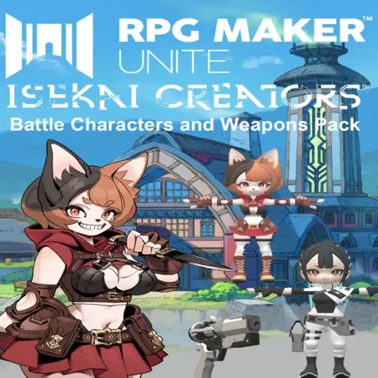 🔴 ISEKAI CREATORS Battle Characters and Weapons Pack ✅