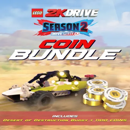 🔴 LEGO® 2K Drive Season 2 Coin Bundle ✅ EGS DLC 🔴 (PC