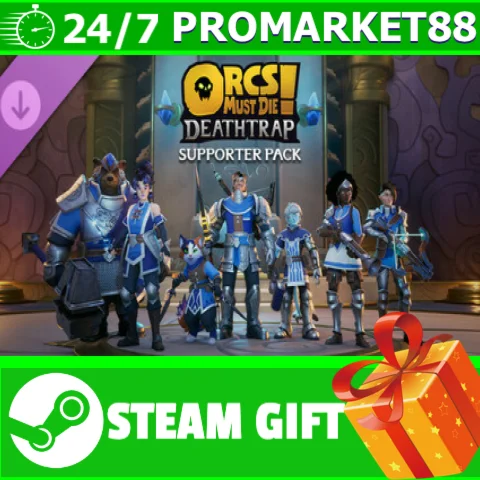 ⭐️ Orcs Must Die! Deathtrap - Supporters Pack STEAM GIF