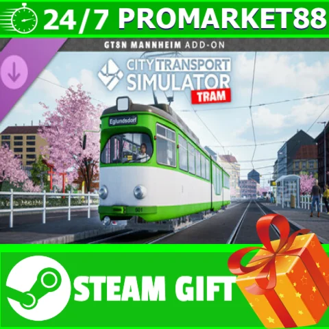 ⭐️ City Transport Simulator: GT8N Mannheim​ Add-On STEA