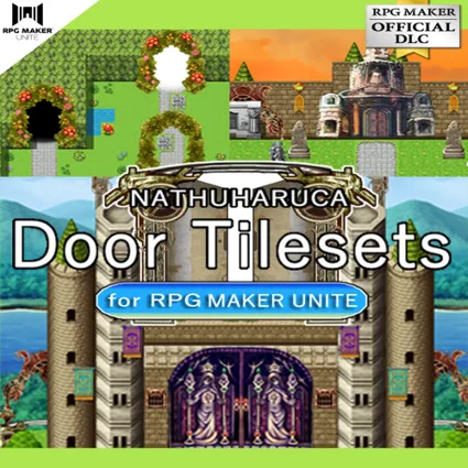 🔴 NATHUHARUCA Door Tilesets for RPG MAKER UNITE ✅ EGS