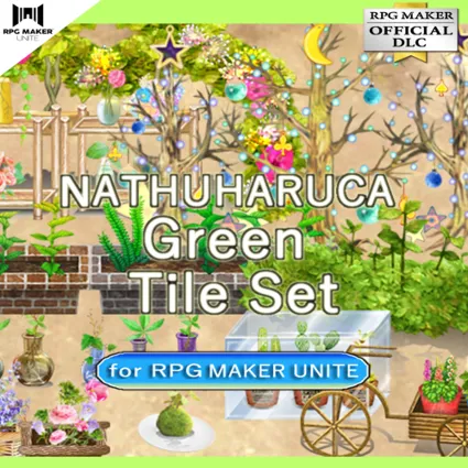 🔴 NATHUHARUCA Green Tilesets for RPG MAKER UNITE ✅ EGS
