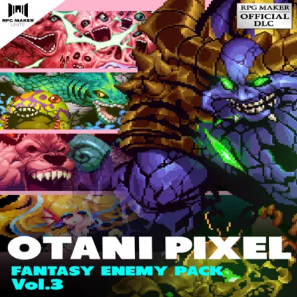 🔴 OTANI PIXEL FANTASY ENEMY PACK Vol3 ✅ EGS DLC 🔴 (PC
