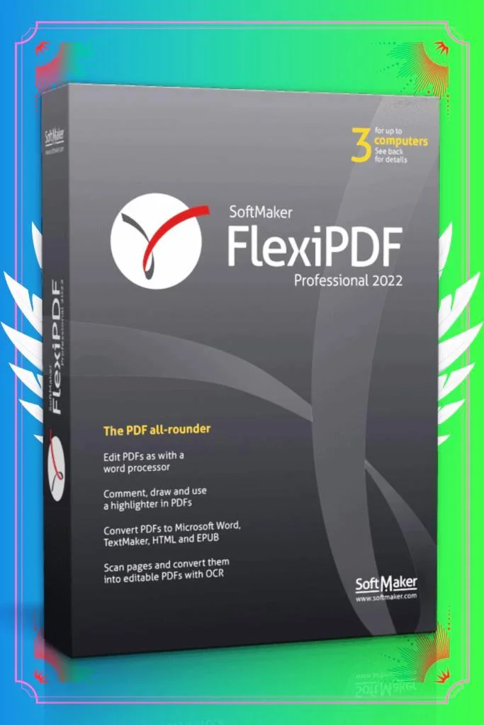  SoftMaker FlexiPDF Standard 2022  продукта Ключ 