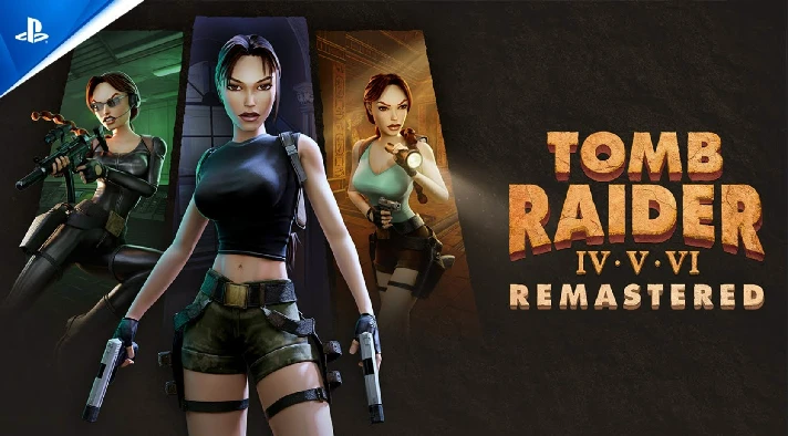 💥Tomb Raider IV-VI Remastered 🔵 PS5 🔴ТУРЦИЯ🔴