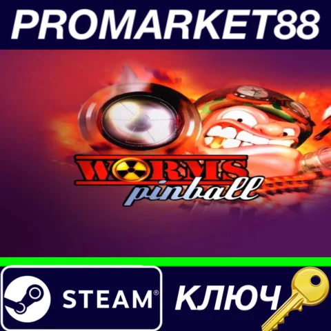 ⭐ Worms Pinball Steam КЛЮЧ  GLOBAL