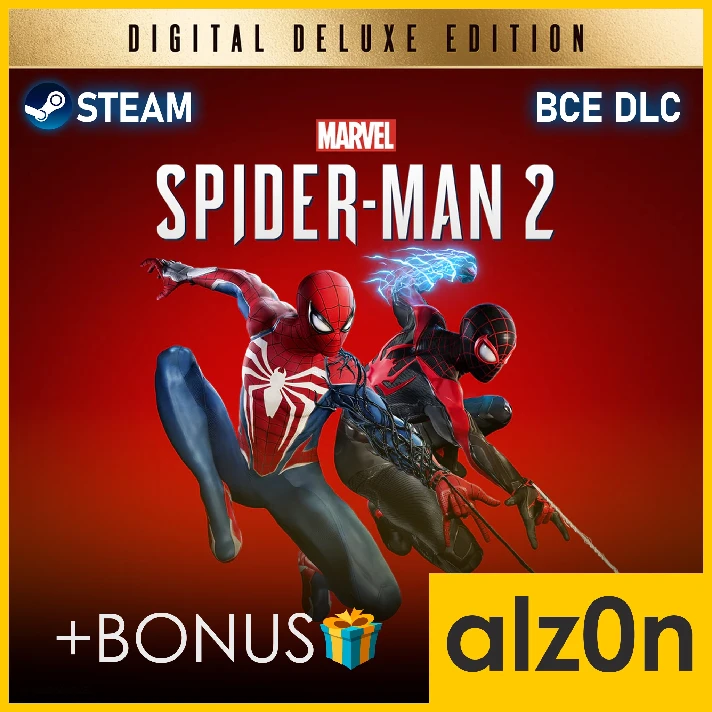 🟥Marvel´s Spider-Man 2 Deluxe Edition [ALL DLC]🧿STEAM