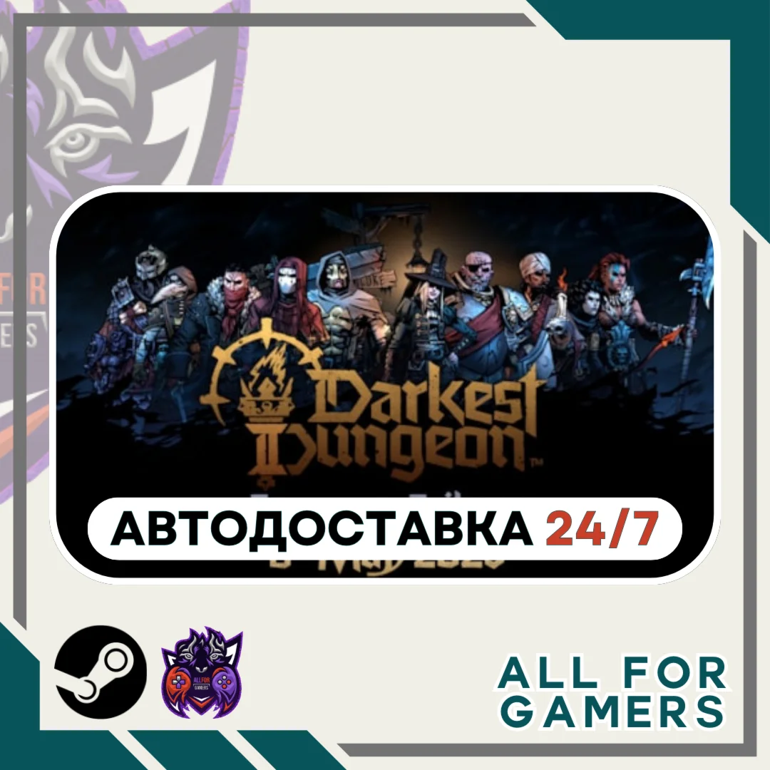 Darkest Dungeon II Steam GIFT ⭐Авто⭐ RU