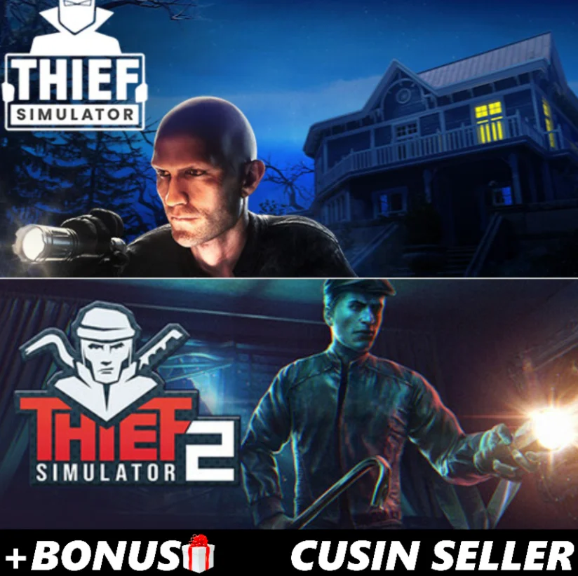  Thief Simulator + Thief Simulator 2 +  ПОДАРОК