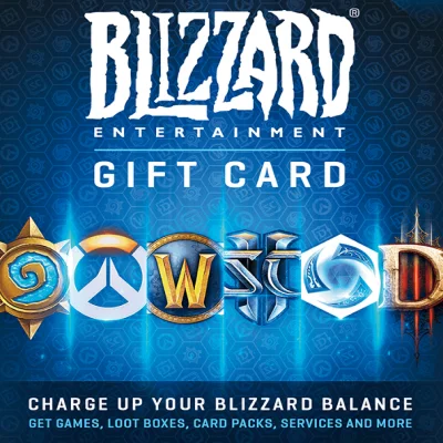 КАРТА BLIZZARD 20-50-100 ЕВРОBATTLE.NET/EU КЛЮЧ
