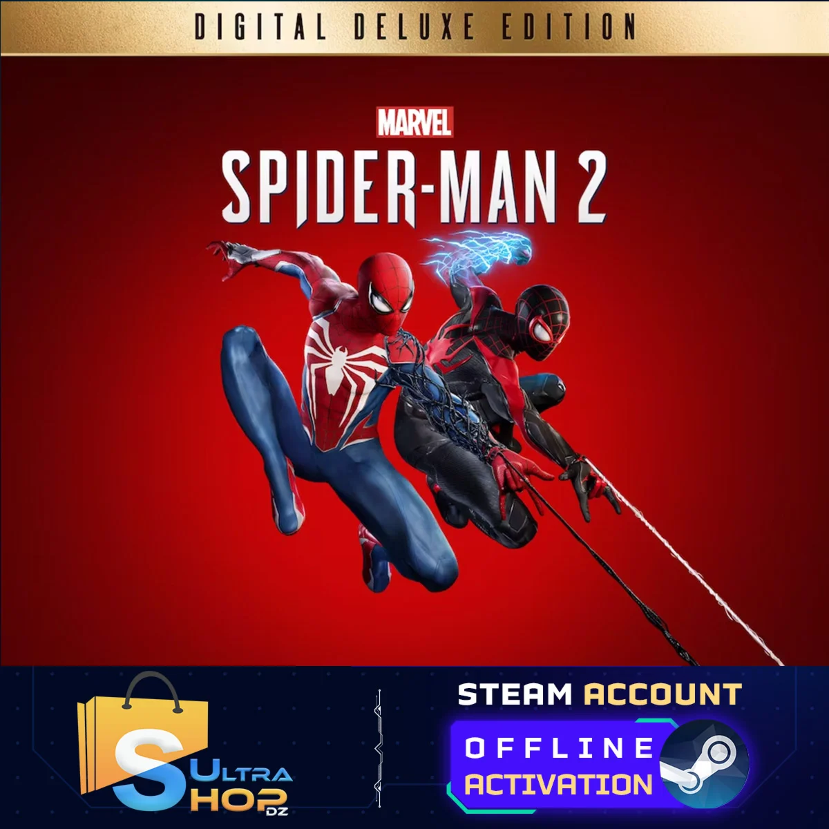 🎮 Marvel's Spider-Man 2 Digital Deluxe Edition Steam ⚡