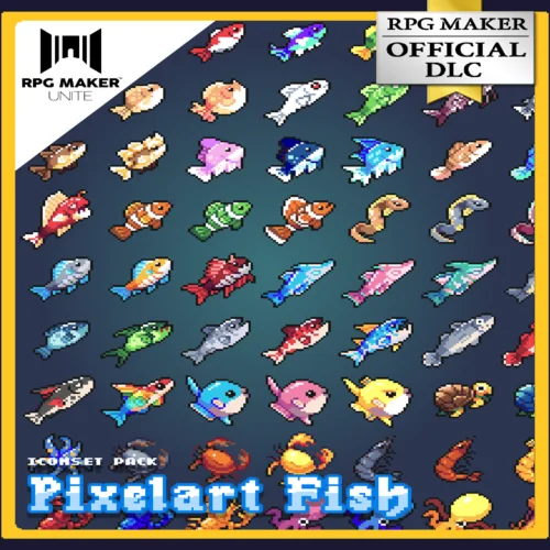  PIXELART FISH ICONS PACK  EGS DLC  (PC)