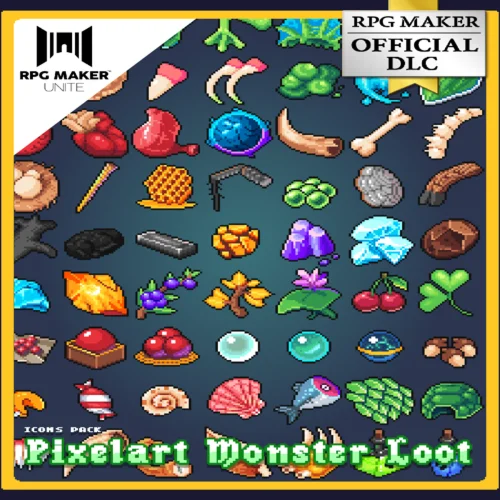  PIXELART MONSTER LOOT ICONS PACK  EGS DLC  (PC)