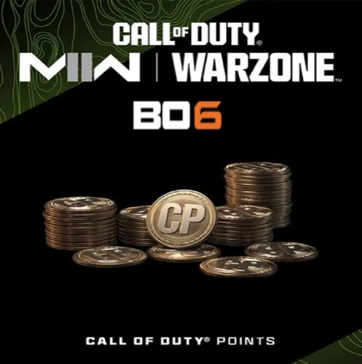 🔑CALL OF DUTY KEY: BO 6 (500 - 9500 CP) - PC/XBOX🔑