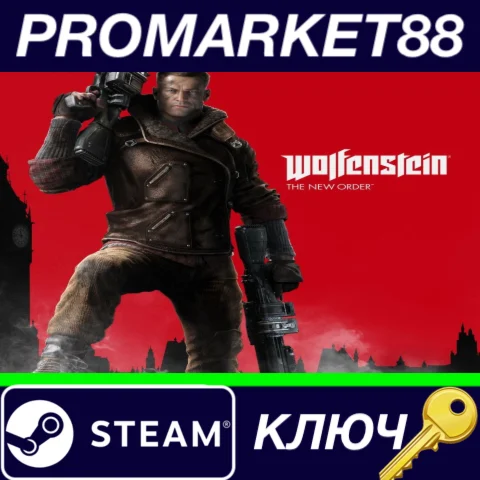 ⭐Wolfenstein: The New Order EU Steam КЛЮЧ ЕВРОПА