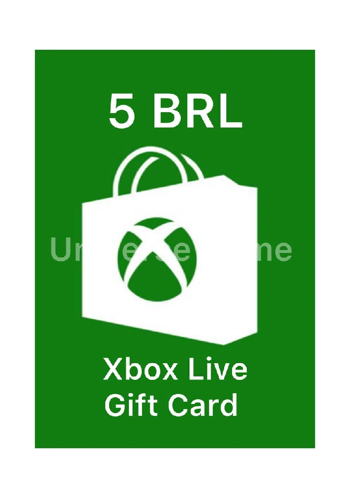 ✅Xbox Live Card✅ 5 BRL Brazil.