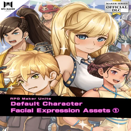  RPG Maker Unite Default Character Facial Expression 