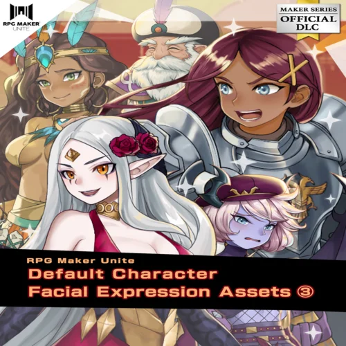  RPG Maker Unite Default Character Facial Expression 