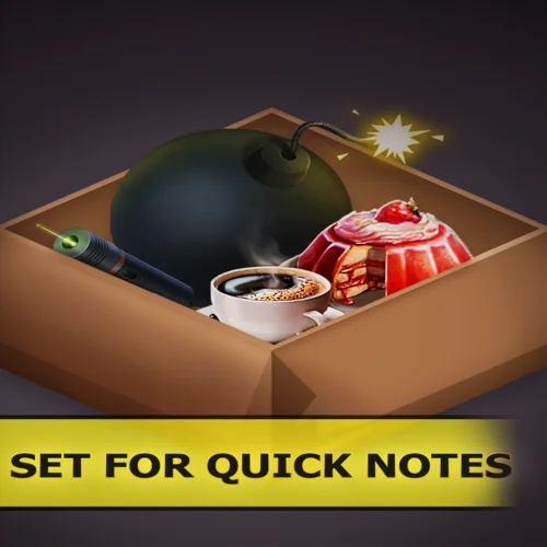  Set for quick notes [True Reporter]  EGS DLC  (PC