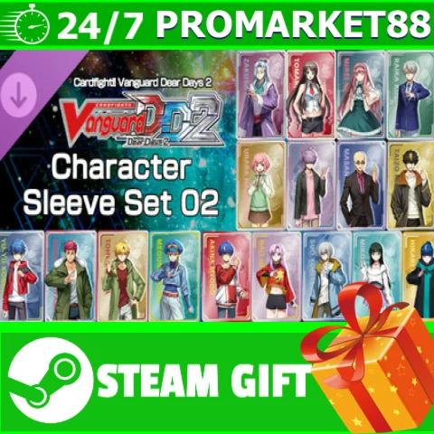 ⭐️ВСЕ СТРАНЫ+РОССИЯ⭐️ キャラクタースリーブセット02 STEAM GIFT