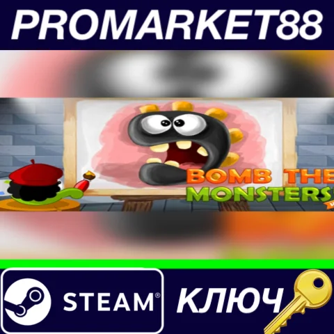 ⭐ Bomb The Monsters! Steam КЛЮЧ  GLOBAL