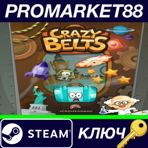 ⭐ Crazy Belts Steam КЛЮЧ  GLOBAL