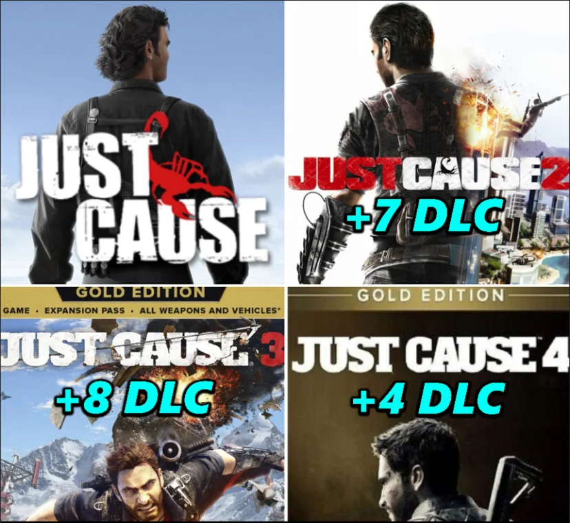 🎮Shared account Just Cause 4 Deluxe Edition +ALL PARTS