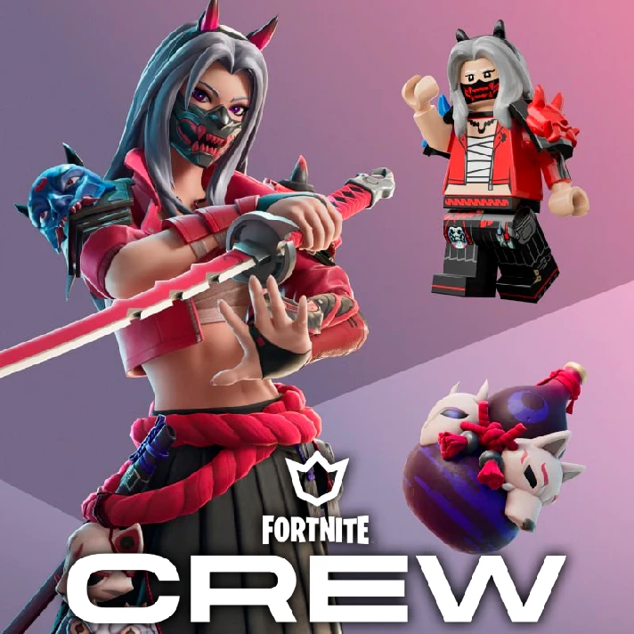 ⚡FORTNITE Crew (Battle Pass + 1000 V-Bucks) - 1 month