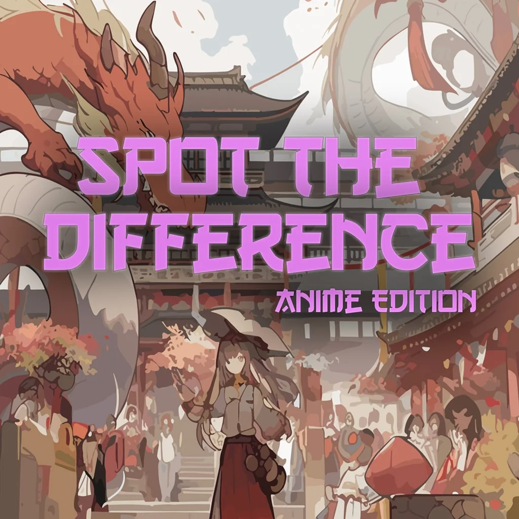 Spot The Difference Anime Edition PS4 &amp; PS5