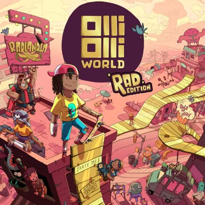OLLIOLLI WORLD RAD EDITION STEAM КЛЮЧ