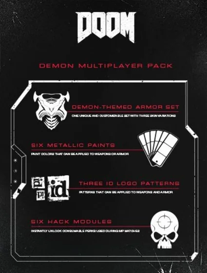 ⭐ Doom - Demon Multiplayer Pack DLC Steam КЛЮЧ 🔑 GLOBAL