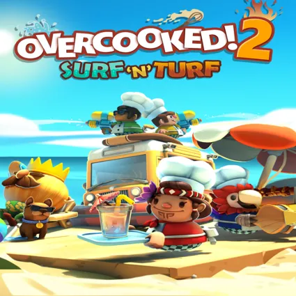 🔴 Overcooked! 2 - Surf 'n' Turf ✅ EGS DLC 🔴 (PC)