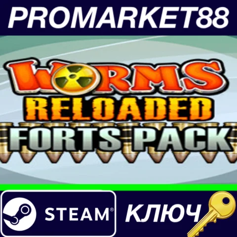 ⭐Worms Reloaded - Forts Pack DLC Steam КЛЮЧ GLOBAL