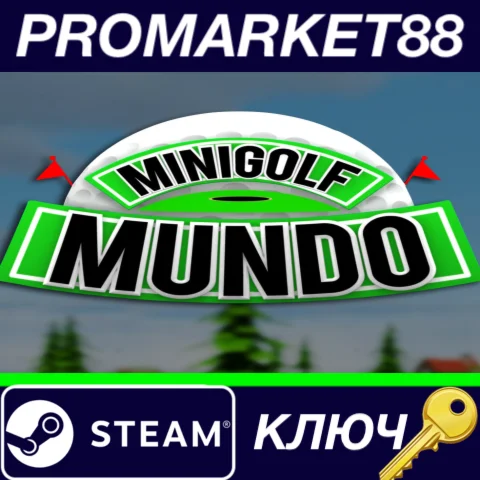 ⭐ Mini Golf Mundo Steam КЛЮЧ  GLOBAL