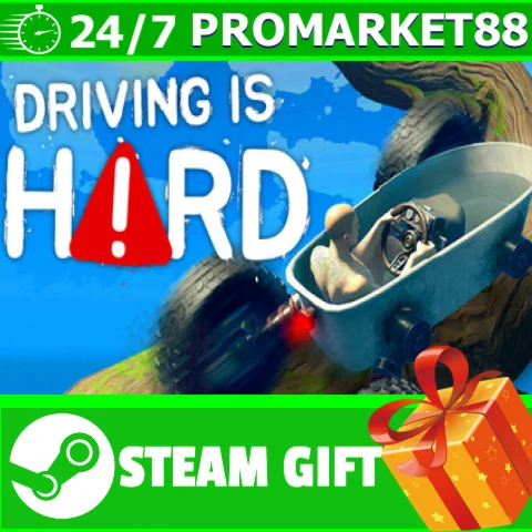⭐️ВСЕ СТРАНЫ+РОССИЯ⭐️ Driving Is Hard STEAM GIFT
