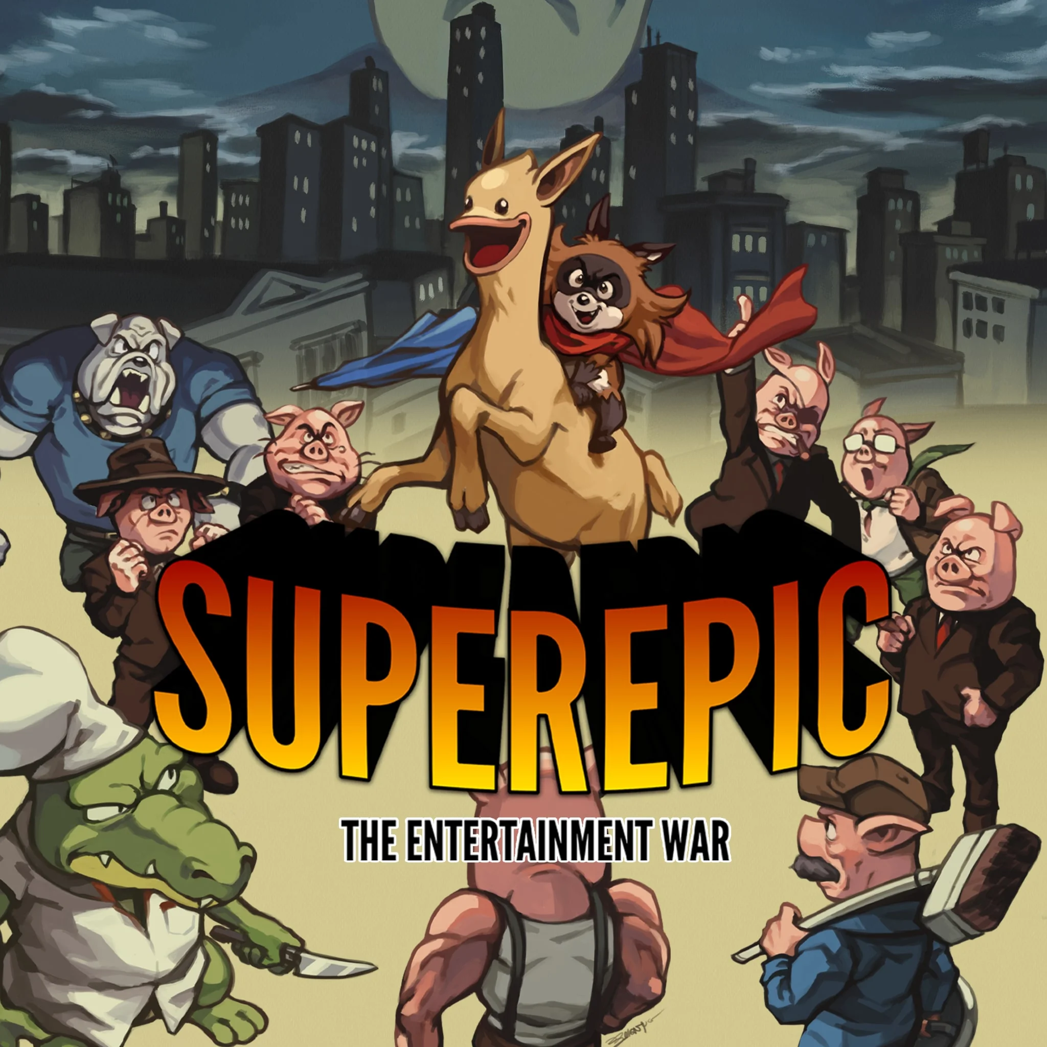 SuperEpic: The Entertainment War PS4 &amp; PS5