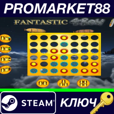 ⭐ Fantastic 4 In A Row 2 Steam КЛЮЧ  GLOBAL