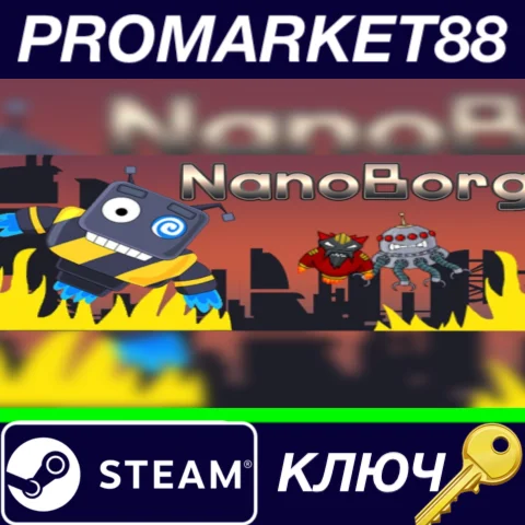 ⭐ Nanoborg Steam КЛЮЧ  GLOBAL