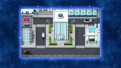 ⭐ RPG Maker VX Ace - Futuristic School Tiles Steam КЛЮЧ