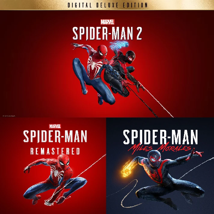 🟢Marvel´s Spider-Man 2 Deluxe + Remastered + Miles