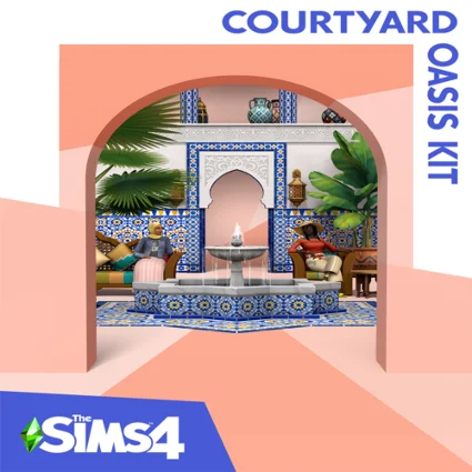 🔴 The Sims™ 4 Courtyard Oasis Kit ✅ EGS DLC 🔴 (PC)
