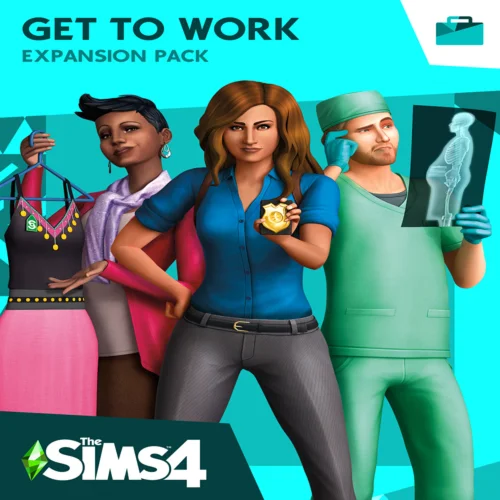  The Sims™ 4 Get to Work  EGS DLC  (PC)