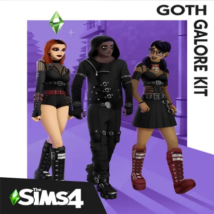🔴 The Sims™ 4 Goth Galore Kit ✅ EGS DLC 🔴 (PC)