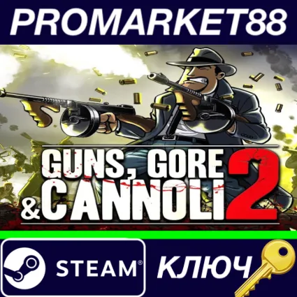 ⭐ Guns, Gore and Cannoli 2 Steam КЛЮЧ 🔑 GLOBAL