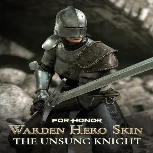  The Unsung Knight – Warden Hero Skin – FOR HONOR  E