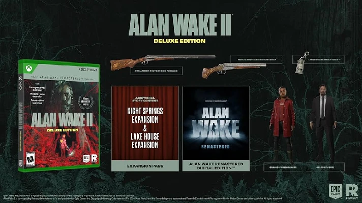 🟢🔥ALAN WAKE 2 DELUXE EDITION🌍XBOX SERIES X|S KEY🎮✅